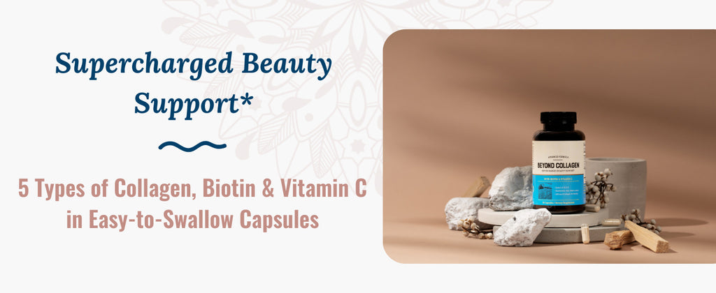 Collagen Capsules Skin Hair Nail Supplement 60 Capsules – AdriaPulse