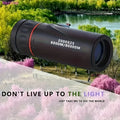HD Monocular Telescope 2000x25 – Compact Portable for Travel & Hiking