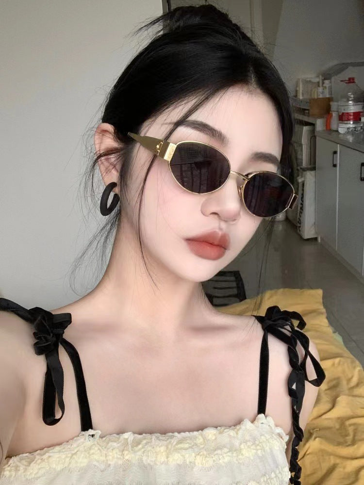 Oval Metal Sunglasses | UV400 Vintage Full Frame – 7 Styles