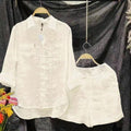 Tenue chemise unie mode