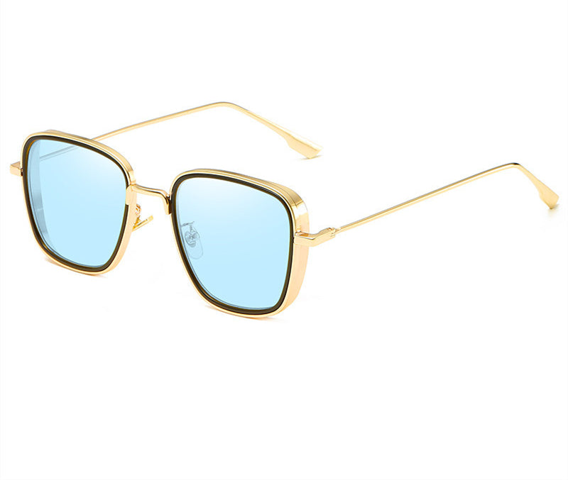 Steampunk Square Sunglasses | UV400 Vintage Metal Frame – 8 Styles