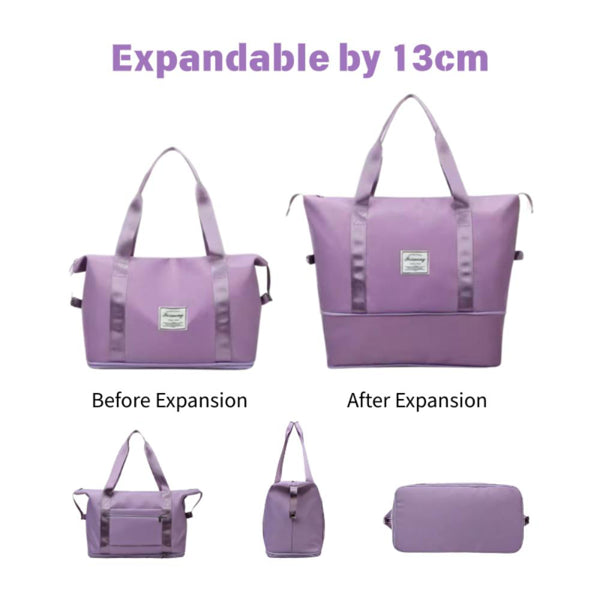 Rainproof Beach Bag | Large Capacity Travel Tote – Portable Wear-Resistant Bag