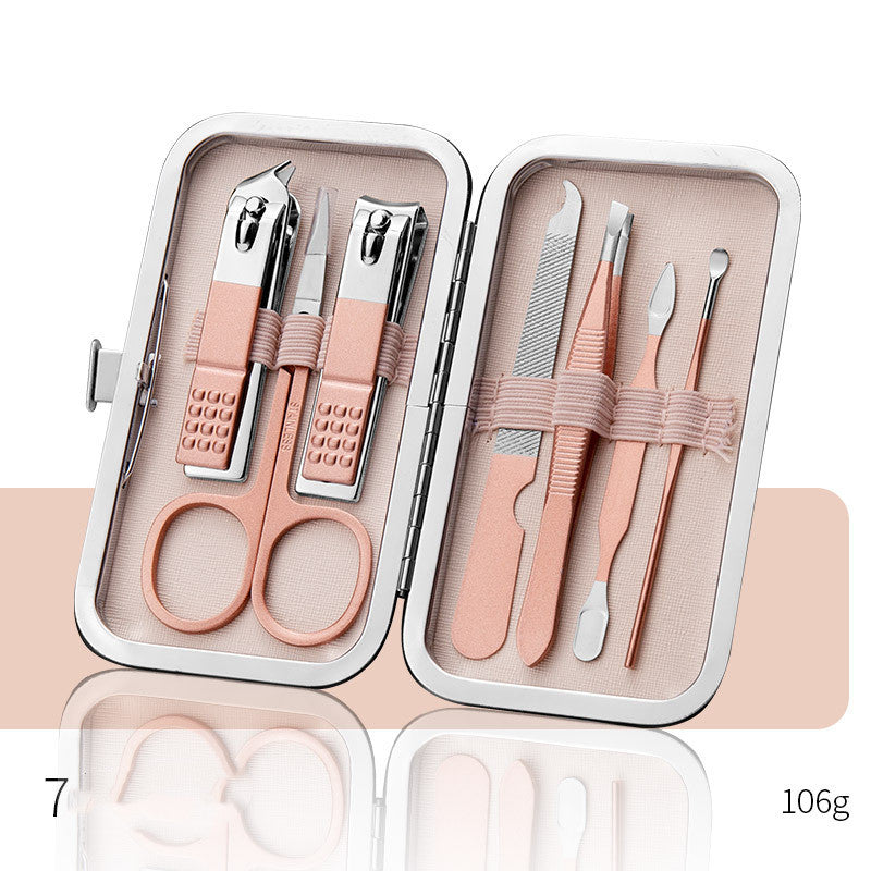 Professional Stainless Steel Nail Care Tool Set – 7 to 20 Piece Manicure Kit