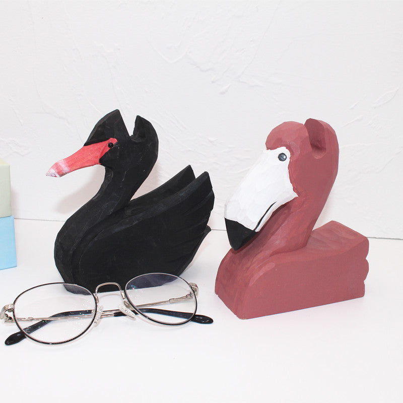 Animal Wooden Glasses Frame – Retro Basswood Home Decor, 10 Designs