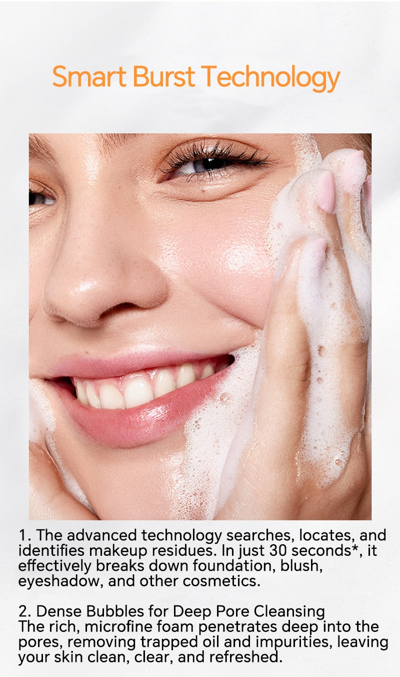 "UDAÉR Purifying Cleansing Mousse Dual Amino Acids Deep Cleansing Face Wash 150ml – AdriaPulse"