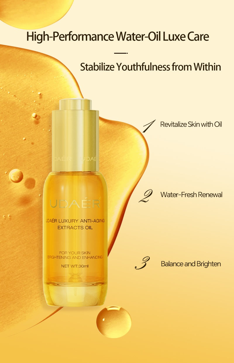Anti-Aging Nourishing Essence Oil Firming Brightening Deep Hydration Face Serum – AdriaPulse"