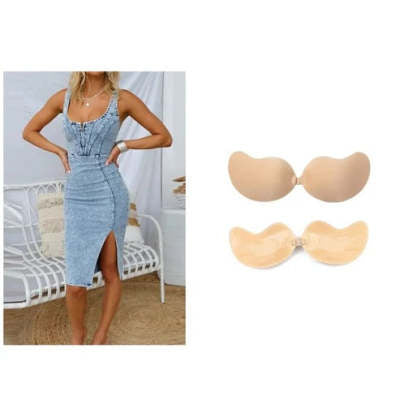 Women's Sling Split Stretch Denim Dress Irregular Midi Dress Black Front View – AdriaPulse