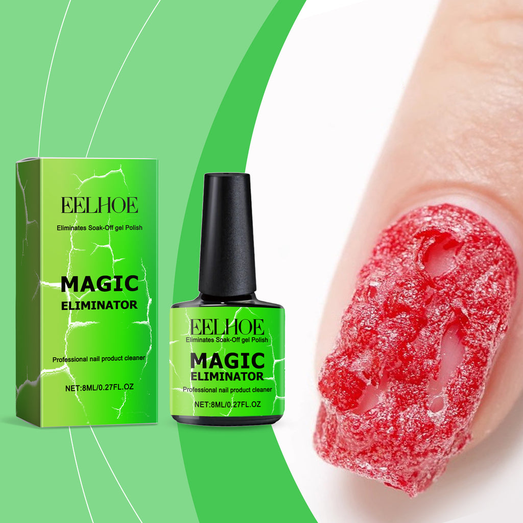 EELHOE Nagellackentferner 8ml – Sanfter, schnell wirkender & feuchtigkeitsspendender Nagellackentferner