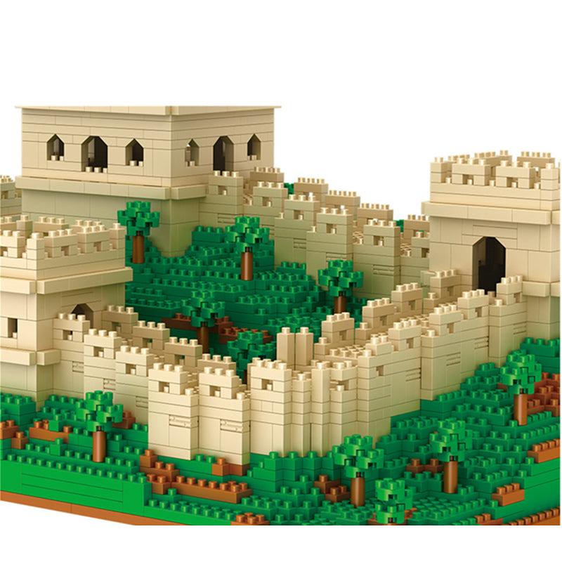 Great Wall of China Building Block Set | ABS Diamond Brick Model – Creative DIY Toy