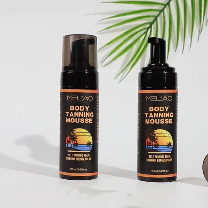 Self-Tanning Mousse Body Cream – Sunless Bronze Glow 150ml | AdriaPulse