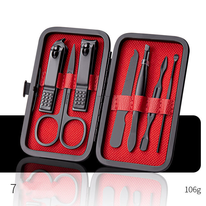 Professional Stainless Steel Nail Care Tool Set – 7 to 20 Piece Manicure Kit