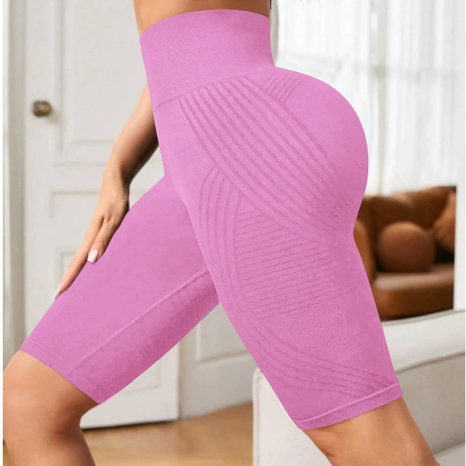 Women's Seamless High Waist Yoga Capri Pants Peacock Green – AdriaPulse