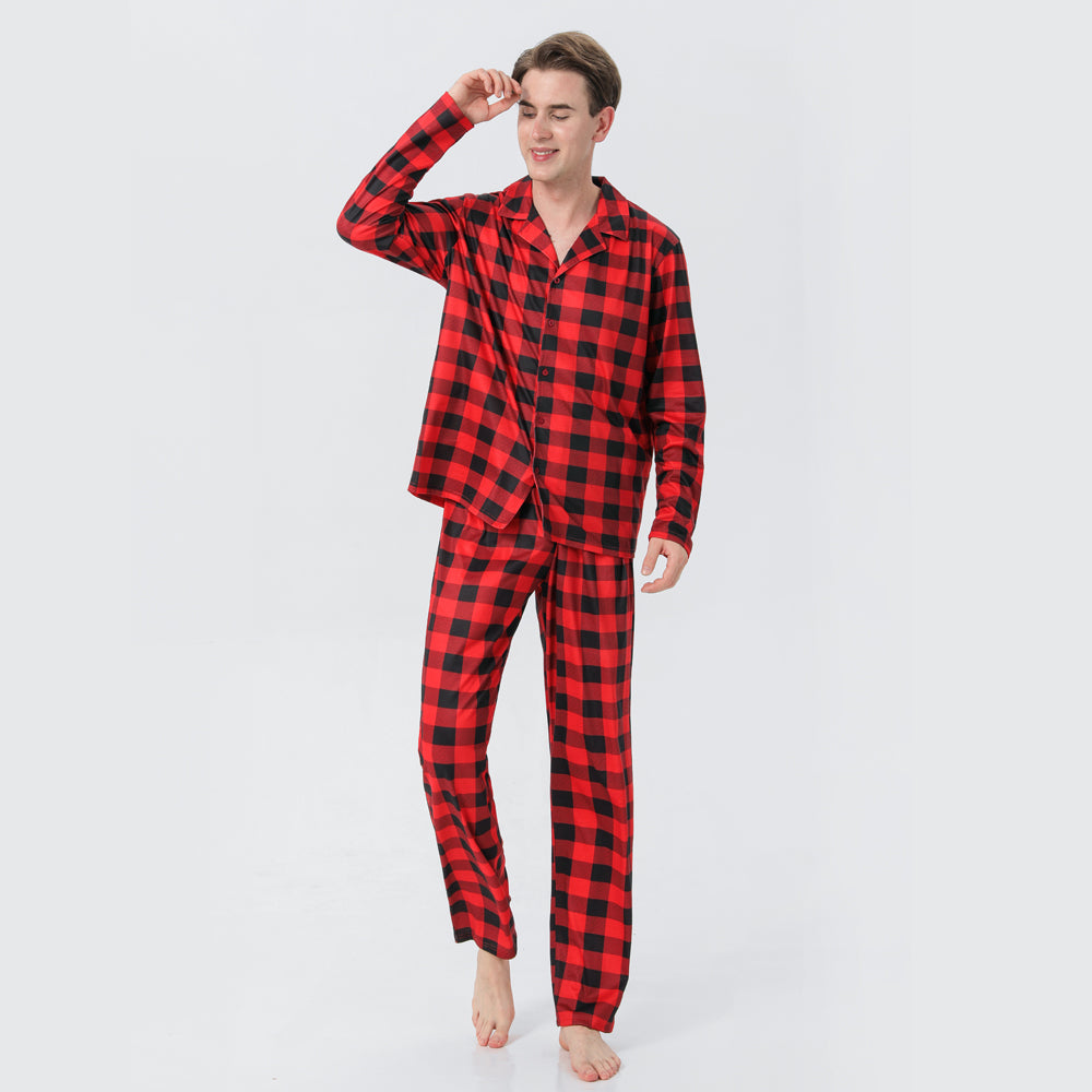 Family Matching Pajamas Set – CPC Certified Cotton Blend Sleepwear – AdriaPulse
