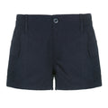 Women's Asymmetric Low Waist Casual Woven Shorts