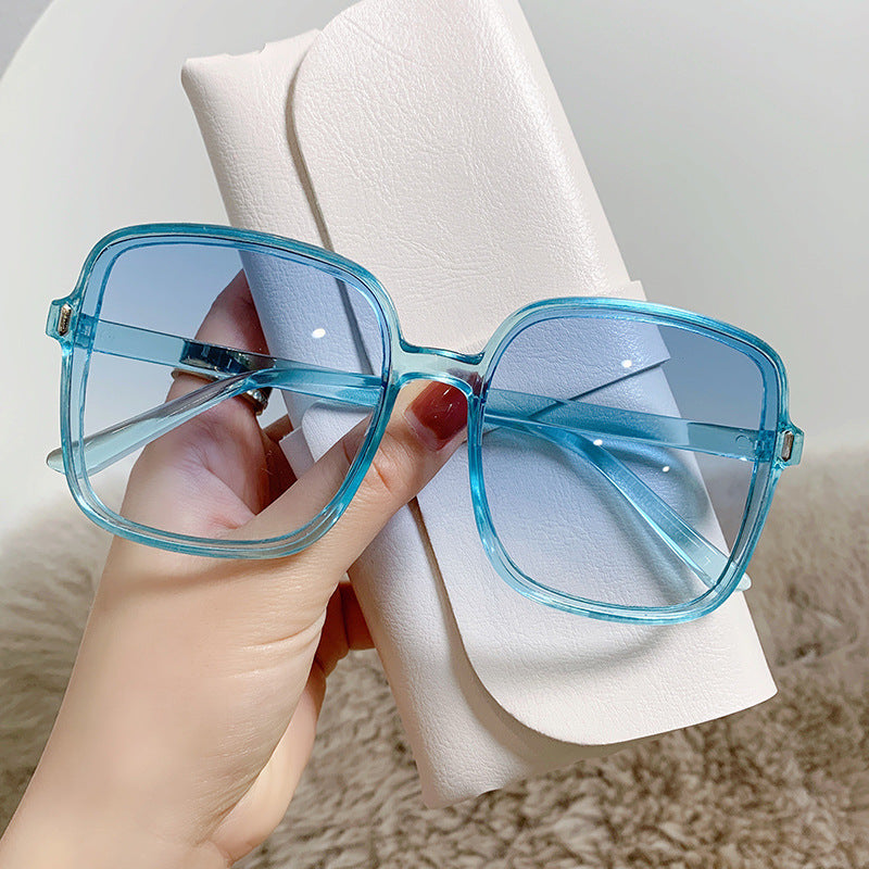 Square Gradient Sunglasses | UV400 Vintage Full Frame – 7 Colors